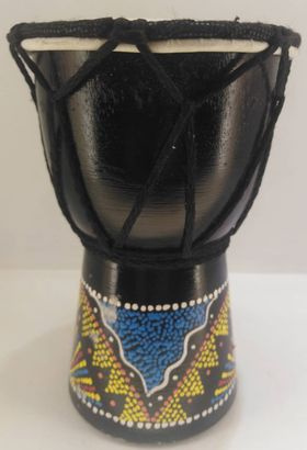 Wooden Djembe 8,5'' - μαύρο |  Djembes στο Pegasus Music Store